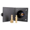 876003_Wassersteckdose ohne Brause schwarz